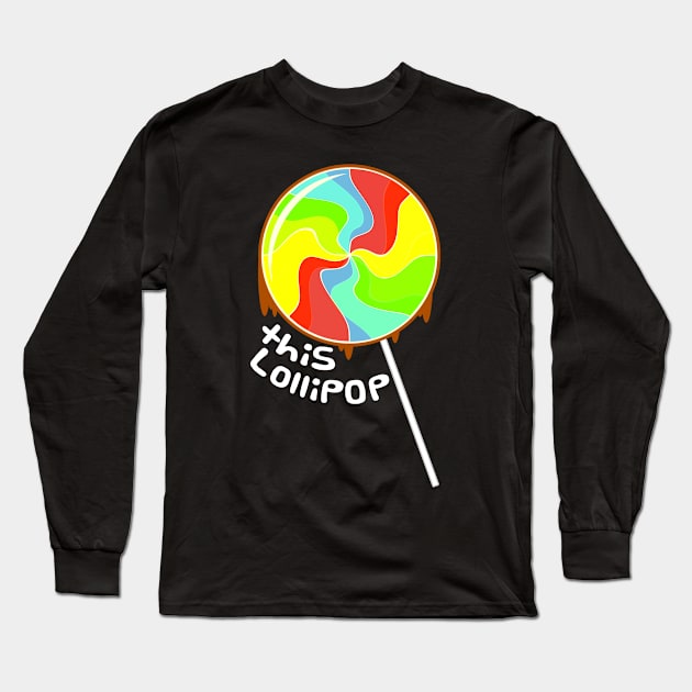 This Lollipop Long Sleeve T-Shirt by KeithKarloff